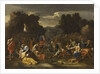 The Israelites gathering Manna, 1638 by Anonymous