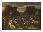 The Israelites gathering Manna, 1638 by Anonymous