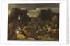 The Israelites gathering Manna, 1638 by Anonymous