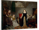 The last hours of Mary Stuart, Queen of Scots, ca 1819 by Anonymous