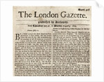 The London Gazette, 1674 by Anonymous