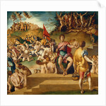 The Martyrdom of the Ten Thousand, ca 1529 by Anonymous