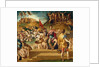 The Martyrdom of the Ten Thousand, ca 1529 by Anonymous
