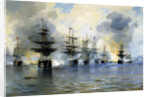 The Naval Battle of Navarino on 20 October 1827, 1888 by Anonymous