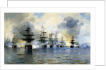 The Naval Battle of Navarino on 20 October 1827, 1888 by Anonymous