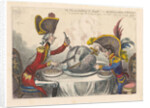 The Plumb-Pudding in Danger, or State Epicures Taking un Petit Souper, 1805 by Anonymous