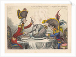The Plumb-Pudding in Danger, or State Epicures Taking un Petit Souper, 1805 by Anonymous