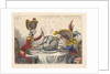 The Plumb-Pudding in Danger, or State Epicures Taking un Petit Souper, 1805 by Anonymous