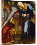 The Prophet Nathan rebukes King David, Early 17th cen by Anonymous