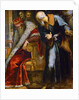 The Prophet Nathan rebukes King David, Early 17th cen by Anonymous