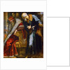 The Prophet Nathan rebukes King David, Early 17th cen by Anonymous