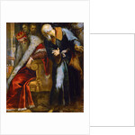 The Prophet Nathan rebukes King David, Early 17th cen by Anonymous