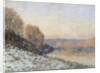 The Seine in Bougival in Winter, 1872 by Anonymous