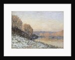 The Seine in Bougival in Winter, 1872 by Anonymous