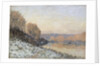 The Seine in Bougival in Winter, 1872 by Anonymous