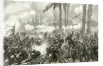 The taking of Saint-Privat-la-Montagne at the Battle of Gravelotte, 1871 by Anonymous