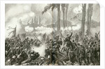 The taking of Saint-Privat-la-Montagne at the Battle of Gravelotte, 1871 by Anonymous