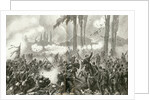 The taking of Saint-Privat-la-Montagne at the Battle of Gravelotte, 1871 by Anonymous