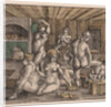 The womens bath, c. 1500 by Anonymous