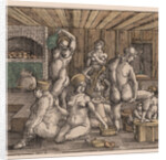 The womens bath, c. 1500 by Anonymous