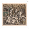 The womens bath, c. 1500 by Anonymous