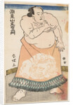The wrestler Kotozan, wearing an apron (kesho-mawashi), ca 1775 by Anonymous