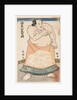 The wrestler Kotozan, wearing an apron (kesho-mawashi), ca 1775 by Anonymous