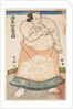 The wrestler Kotozan, wearing an apron (kesho-mawashi), ca 1775 by Anonymous