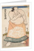 The wrestler Kotozan, wearing an apron (kesho-mawashi), ca 1775 by Anonymous