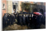 Third Estate representatives locked out of the assembly room Hôtel des Menus-Plaisirs in Versailles, by Anonymous