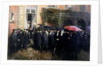 Third Estate representatives locked out of the assembly room Hôtel des Menus-Plaisirs in Versailles, by Anonymous