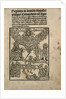 Title page of Regimen wider die Pestilenz by Philipp Culmacher, c. 1495 by Anonymous