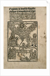 Title page of Regimen wider die Pestilenz by Philipp Culmacher, c. 1495 by Anonymous