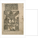Title page of Regimen wider die Pestilenz by Philipp Culmacher, c. 1495 by Anonymous