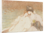 Two Young Women in a Boat (Deux jeunes femmes dans une barque), by Anonymous