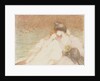 Two Young Women in a Boat (Deux jeunes femmes dans une barque), by Anonymous