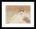Two Young Women in a Boat (Deux jeunes femmes dans une barque), by Anonymous