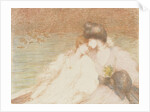 Two Young Women in a Boat (Deux jeunes femmes dans une barque), by Anonymous