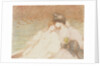 Two Young Women in a Boat (Deux jeunes femmes dans une barque), by Anonymous