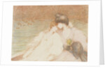 Two Young Women in a Boat (Deux jeunes femmes dans une barque), by Anonymous