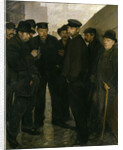 Unemployed (Day Laborers at the Port of Hamburg), 1908-1909 by Anonymous
