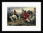 Vercingetorix throws down his arms at the feet of Julius Caesar, 1899 by Anonymous