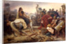 Vercingetorix throws down his arms at the feet of Julius Caesar, 1899 by Anonymous