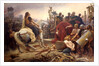Vercingetorix throws down his arms at the feet of Julius Caesar, 1899 by Anonymous