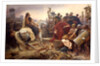 Vercingetorix throws down his arms at the feet of Julius Caesar, 1899 by Anonymous