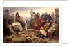 Vercingetorix throws down his arms at the feet of Julius Caesar, 1899 by Anonymous