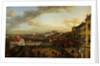View of Warsaw from the terrace of the Royal Castle, 1773 by Anonymous