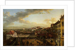 View of Warsaw from the terrace of the Royal Castle, 1773 by Anonymous