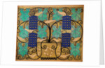 Vine tendrils. Design for the altar frieze of the church at the Steinhof in Vienna, 1905-1906 by Anonymous