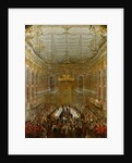 Wedding Supper in the Redoute Hall of the Vienna Hofburg, 1760, 1763 by Anonymous